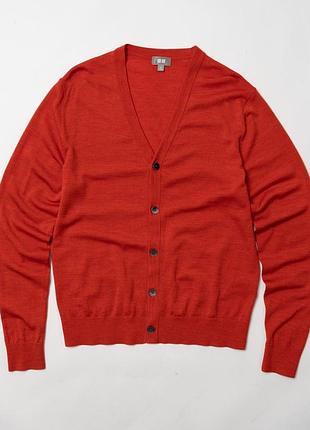 Uniqlo wool cardigan женский кардиган
