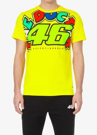 Мужская итальянская футболка vr46 the doctor (l-xl)