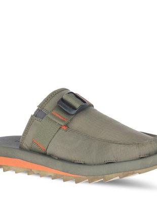 Сабо merrell alpine clog olive3 фото