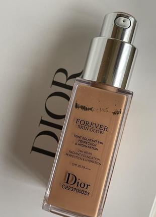 Dior forever skin glow розяснюючий тональний крем spf 20 тестер 20 мл3 фото