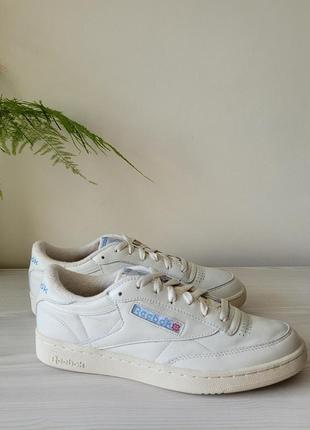 Кроссовки кожаные оригинал reebok club c revenge размер 44