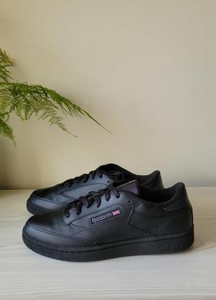 Кросівки шкіряні оригінал reebok club c85 ar0454 р.45.5