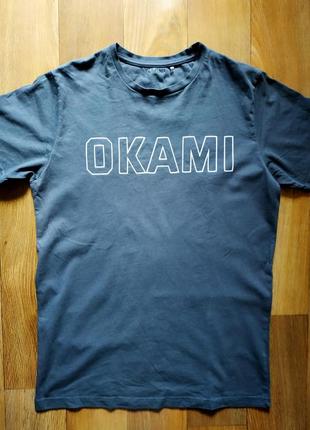 Футболка мужская okami2 фото