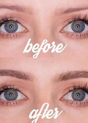 Водостійкий олівець для очей з ефектом микроблейдинга tint my 4  tip brow 4  чорний6 фото