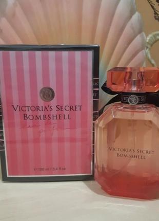 Женская парфюмированная вода victorias secret bombshell виктория секрет бомбшелл 100 мл1 фото