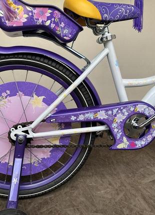 Дитячий велосипед crosser girls 18 фіолетовий9 фото