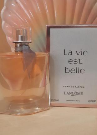 Жіноча парфумована вода lancome la vie est belle ланком ля ві е бель 75 мл