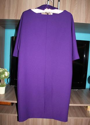 Шикарное платье-баллон глубокого фиолетового цвета от nelly & co3 фото