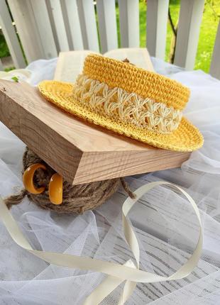 Канотьє ручної роботи