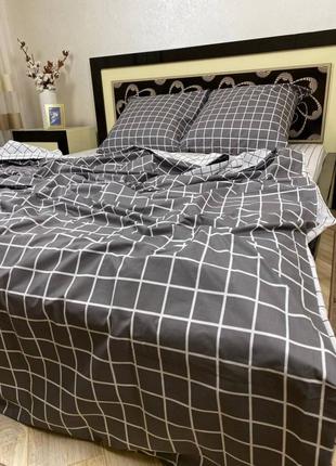 Постільна білизна двоспальна ексель