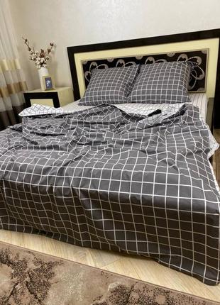 Постільна білизна двоспальна ексель