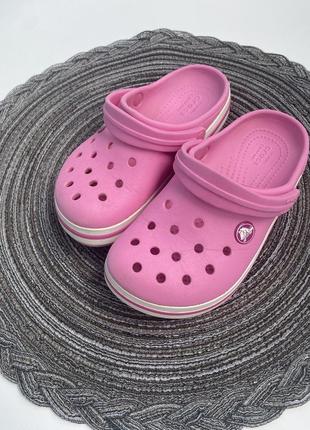 Дитячі crocs на дівчинку с12 29 розмір