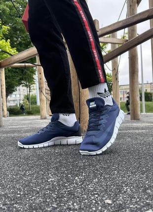 Кросівки nike free run 5.0 (blue)4 фото