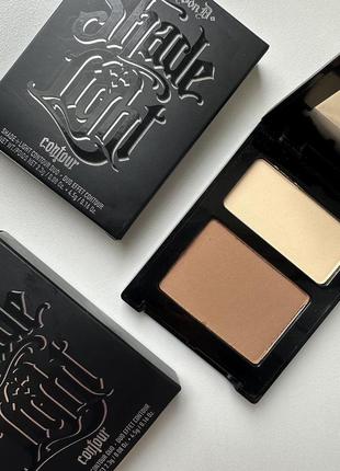 Палитра для контуринга kat von d - shade + light contour duo