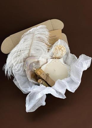 Подарункові набори свічки пало санто благовонія