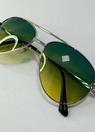 Водійські окуляри авіатори краплі з поляризацією для денного та вечірнього керування авто4 фото