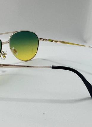 Водійські окуляри авіатори краплі з поляризацією для денного та вечірнього керування авто2 фото