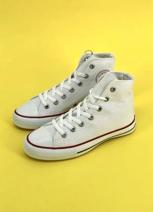 Высокие кеды в стиле converse chuck taylor