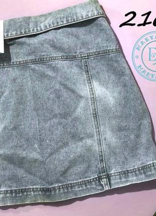 Стильная джинсовая юбка2 фото