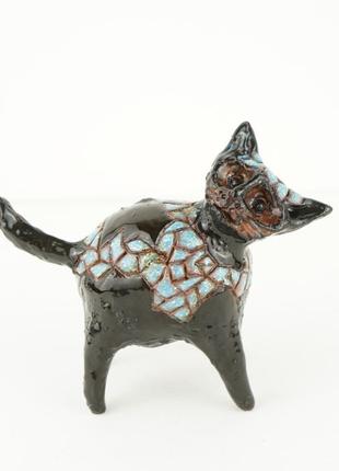 Статуэтка кот подарок cat figurine кот коллекция мозаика