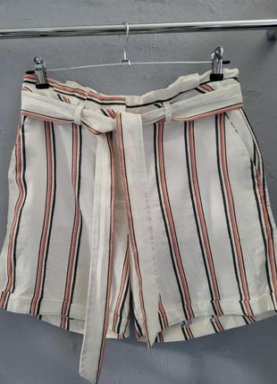 Льняные шорты 5