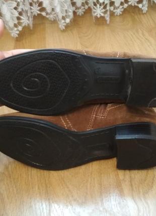 Мега удобные замшевые ботинки черевики footglove 37-37.5р англия3 фото