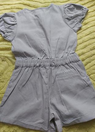 Комбинезон mango 3-4 года джинсовый 6