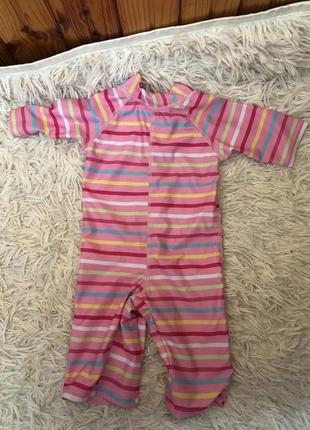 Купальний костюм для басейну чоловічок купальник стан нового на дівчинку 0-6 місяців