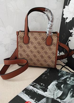 Сумка кроссбоди гесс guess silvana оригинал 2