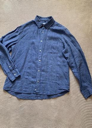 Сорочка рубашка льон