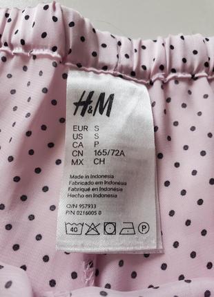 Фірмові шорти для сну піжамні шорти h&amp;m, розмір s5 фото