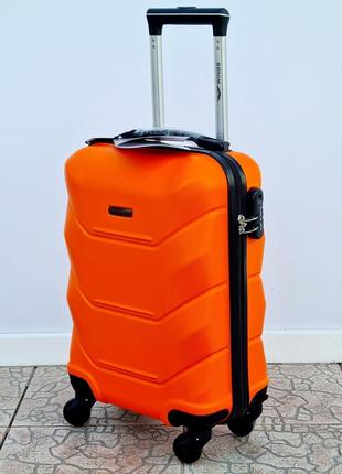 Дорожный чемодан чемодан 147 производитель польша orange 🍊2 фото