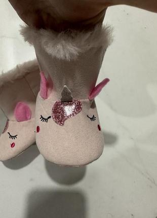 Стильные пинетки угги f&f, пинетки сапожки, пинетки теплые, сапожки единороги