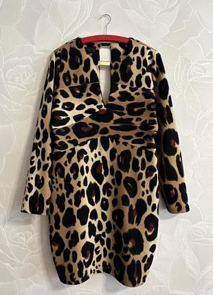 Kardashian стрейчевое платье леопардовый принт.3 фото