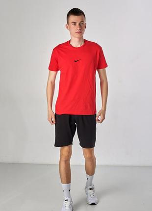 Футболка мужская nike, красный размеры s m l xl1 фото