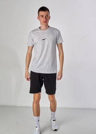 Футболка чоловіча nike, сіра розміри s m l xl