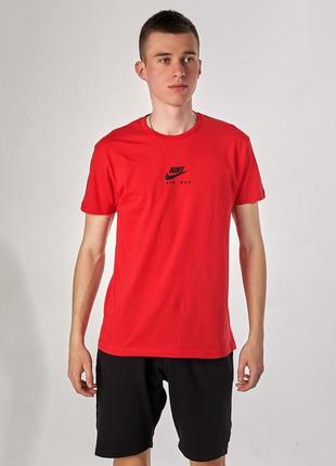 Футболка мужская nike, черный размеры s m l xl3 фото