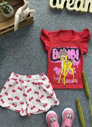 Літній костюм,  футболка і треси