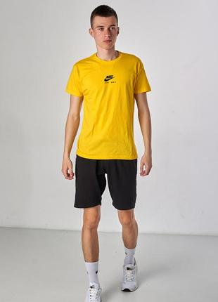 Футболка мужская nike, желтый размеры s m l xl2 фото