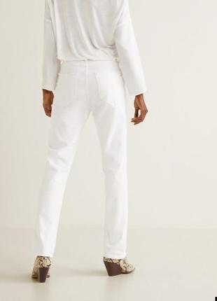 Білі джинси stradivarius, розмір л3 фото