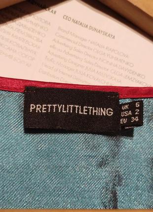 Женский японский топ футболка майка корсет prettylittlething4 фото