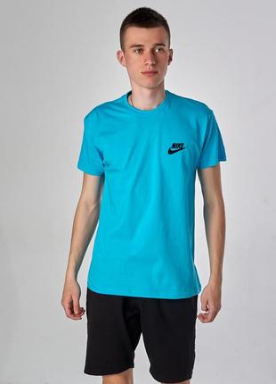 Футболка мужская nike, серый размеры s m l xl6 фото