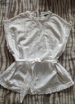 Котонова блузка з поясом primark