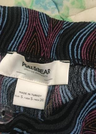 Брюки клеш pull bear2 фото