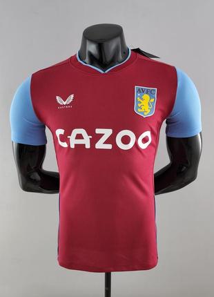 Футболка астон вілла castore спортивна футбольна форма aston villa