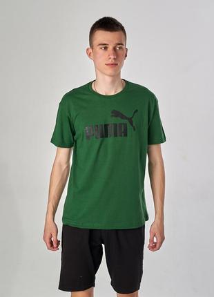 Футболка мужская puma, серый размеры s m l xl3 фото