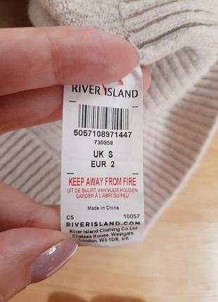 Кофта на плече river island s шерсть лана 7