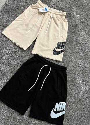 Nike  котоновые  swoosh шорты