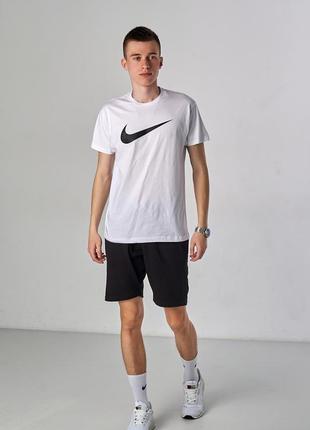 Футболка мужская nike, белый размеры s m l xl