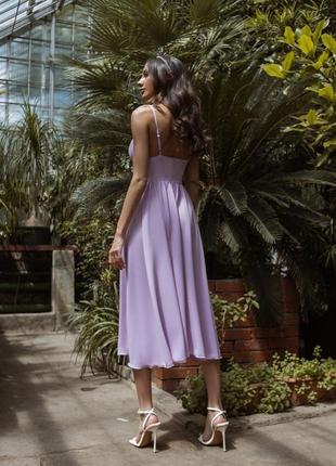 Вечернее платье миди,женский сарафан,женский сарафан, платье на брителях